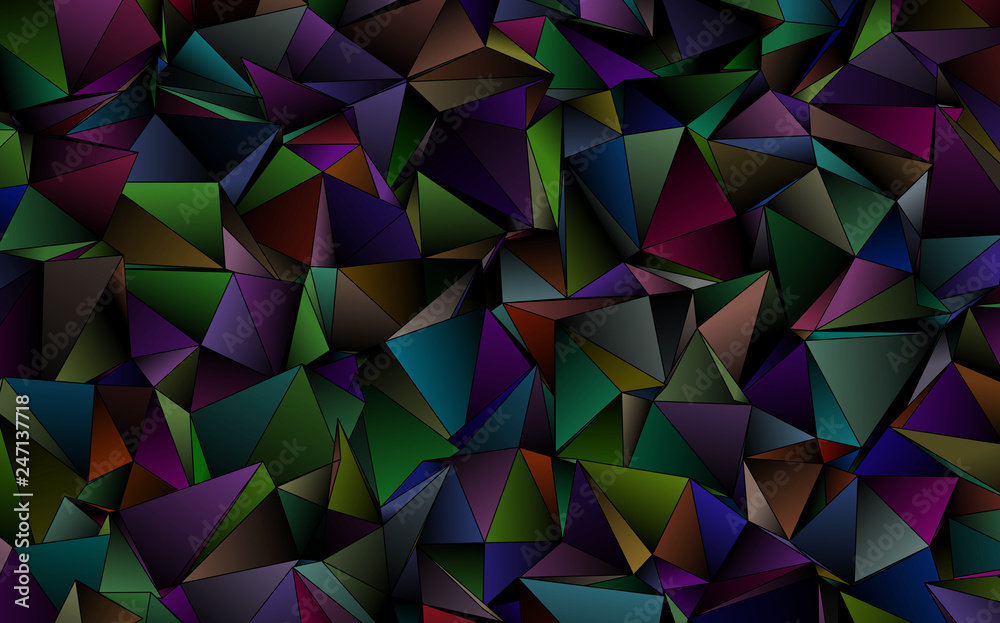Triangular 3d, modern background Triangular 3d, modern background