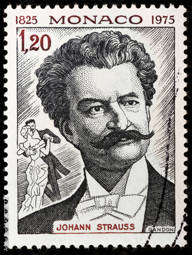 Johann Strauss Stamp