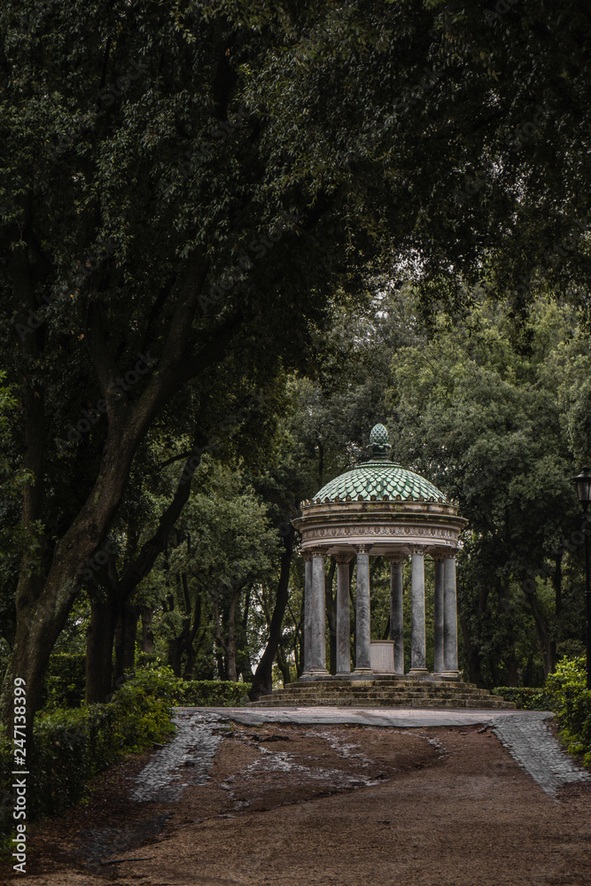 Temple of Diana Park Villa Borghese