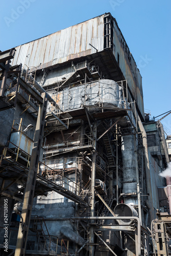 The old thermal power plant
