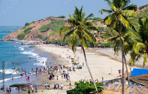 Vagator Beach in North Goa