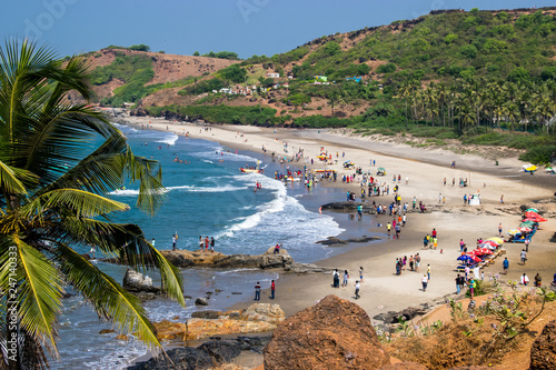 Vagator Beach in North Goa