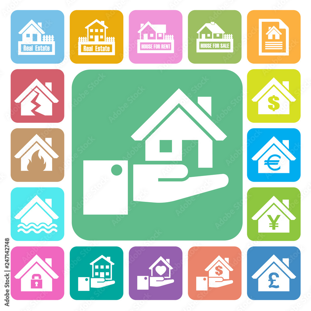 Eco icons set. Eco icons set.