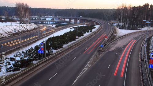 Vilnius,a fragment of the western bypass