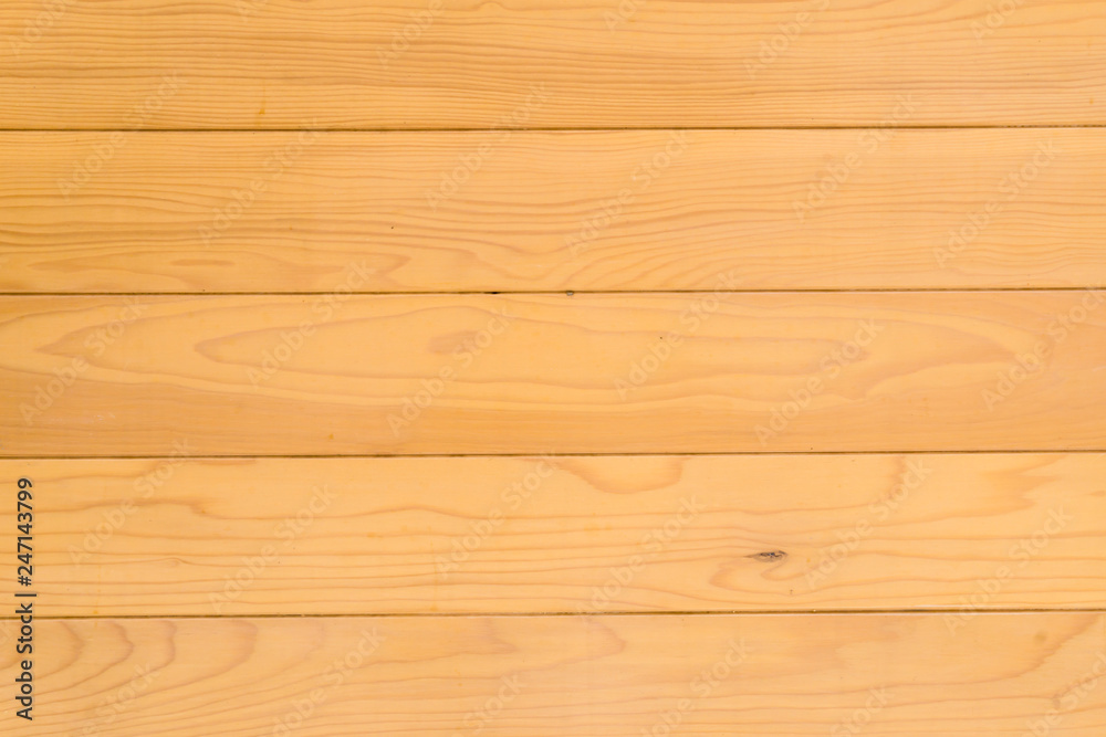 Naklejka premium Wooden surface with yellow paint background texture