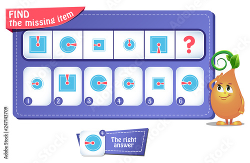 game iq comes puzzle circle, square
