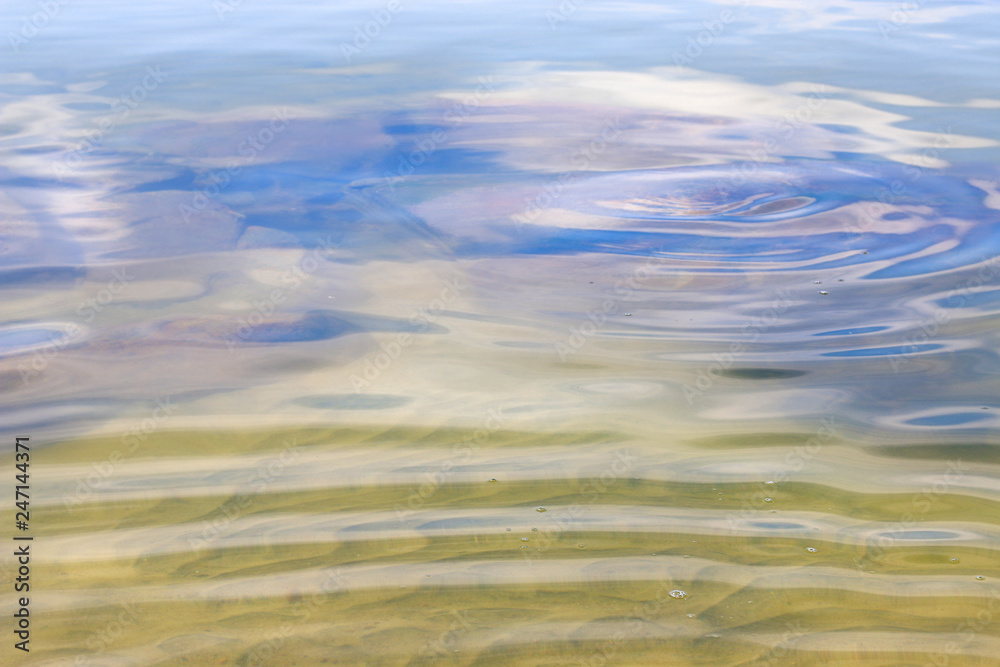 Fototapeta water surface. background