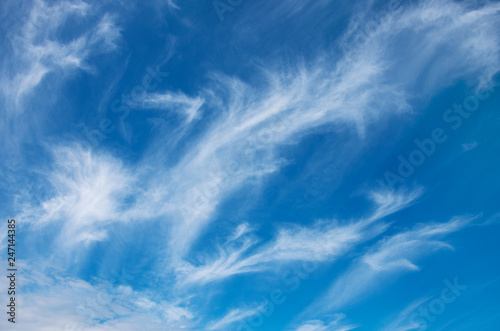 blue sky background with white clouds