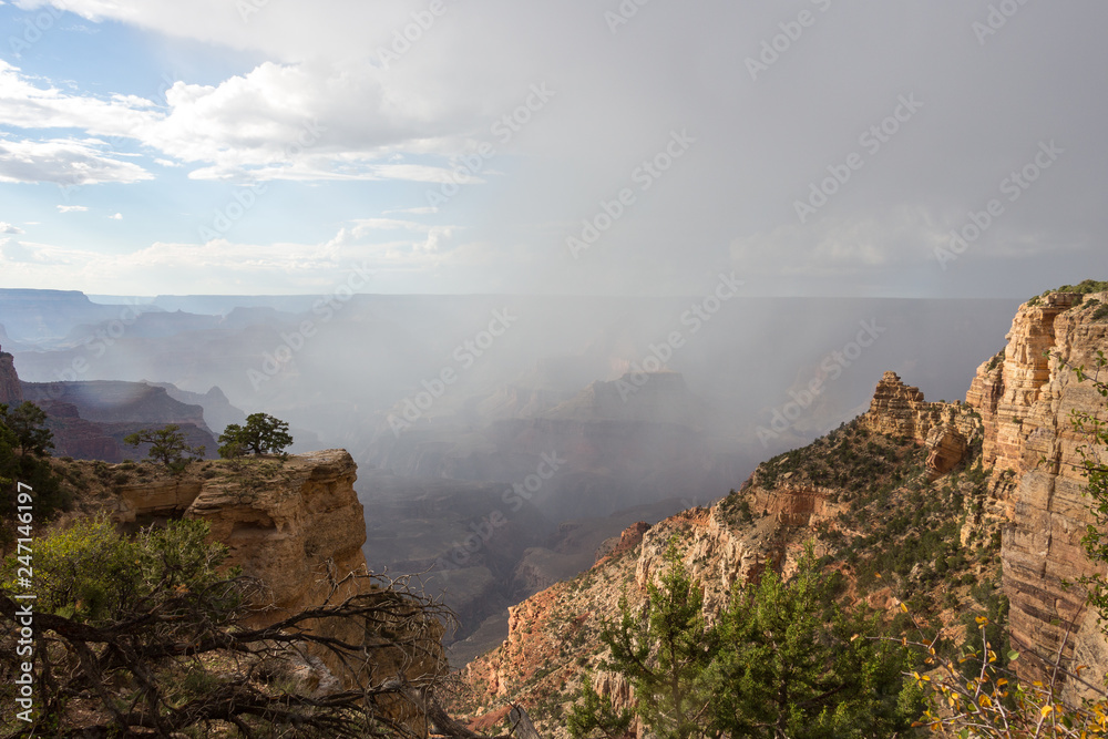 Thunderstorm in Grand Canyon National Park, Arizona, USA