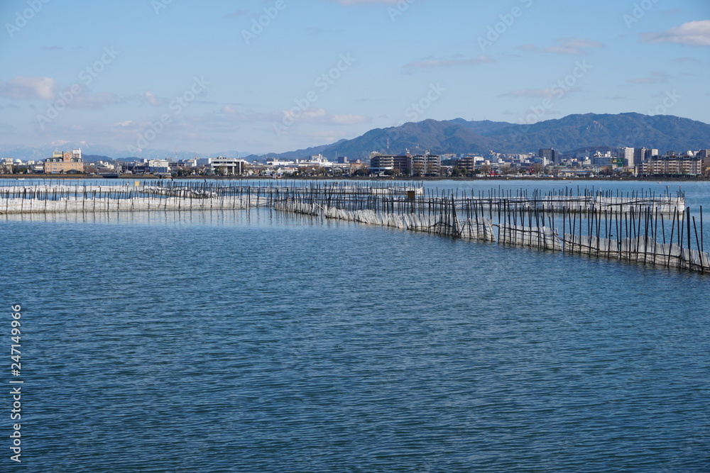 琵琶湖えり漁