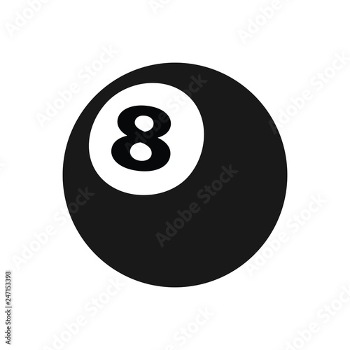 8 ball emoji vector
