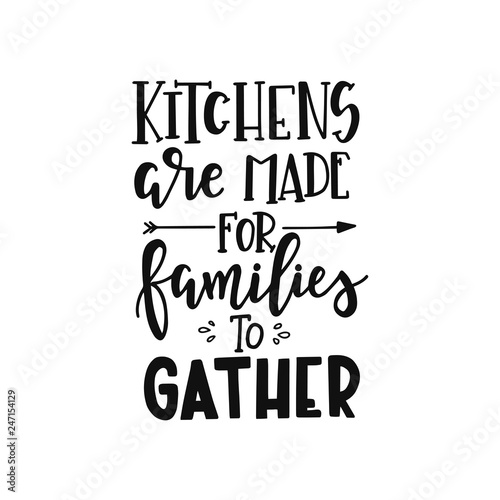 Hand drawn typography poster. Conceptual handwritten phrase Home and Family T shirt hand lettered calligraphic design. Inspirational vector