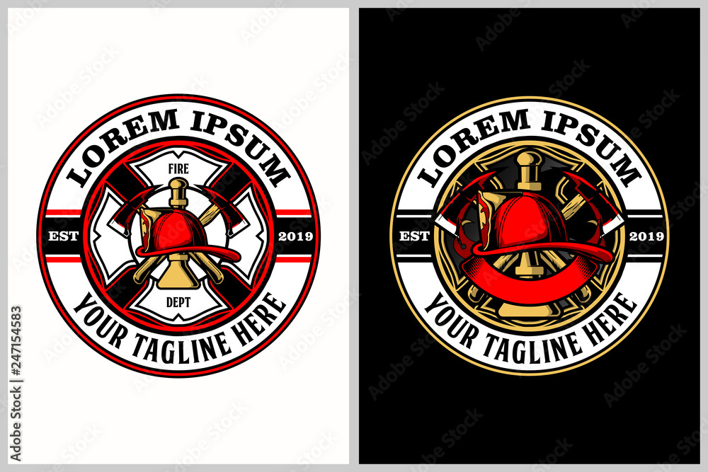 Fire Badge Template Fire Badge Template