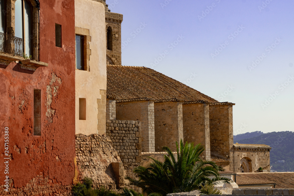 Buildings in Ibiza - Balearic Islands