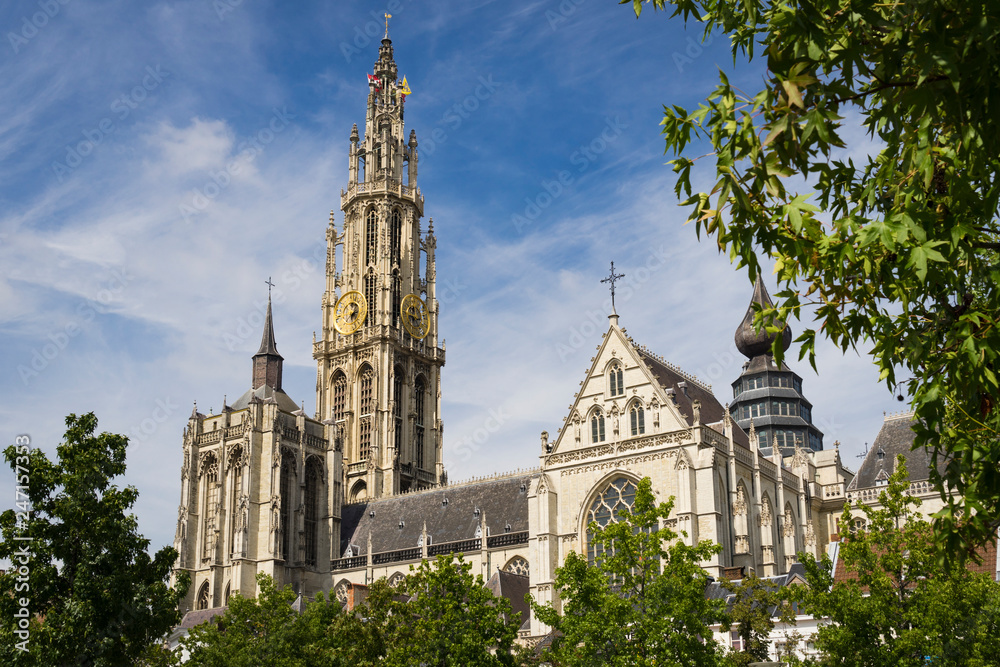 Catedral de Amberes en Belgica Catedral de Amberes en Belgica