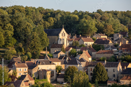 The Village of Carlux in Dordogne valley, Aquitaine, France