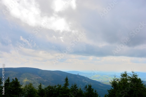 view of mountains and sky