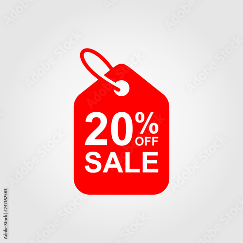 OFF Sale Discount Banner. Sale discount icons. Special offer price signs. Discount Tag Isolated Vector Illustration.