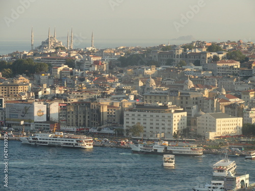 Istanbul und blaue Moschee