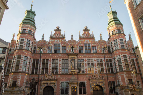 The Great Armory houses the Academy of Fine Arts in Gdansk,Poland