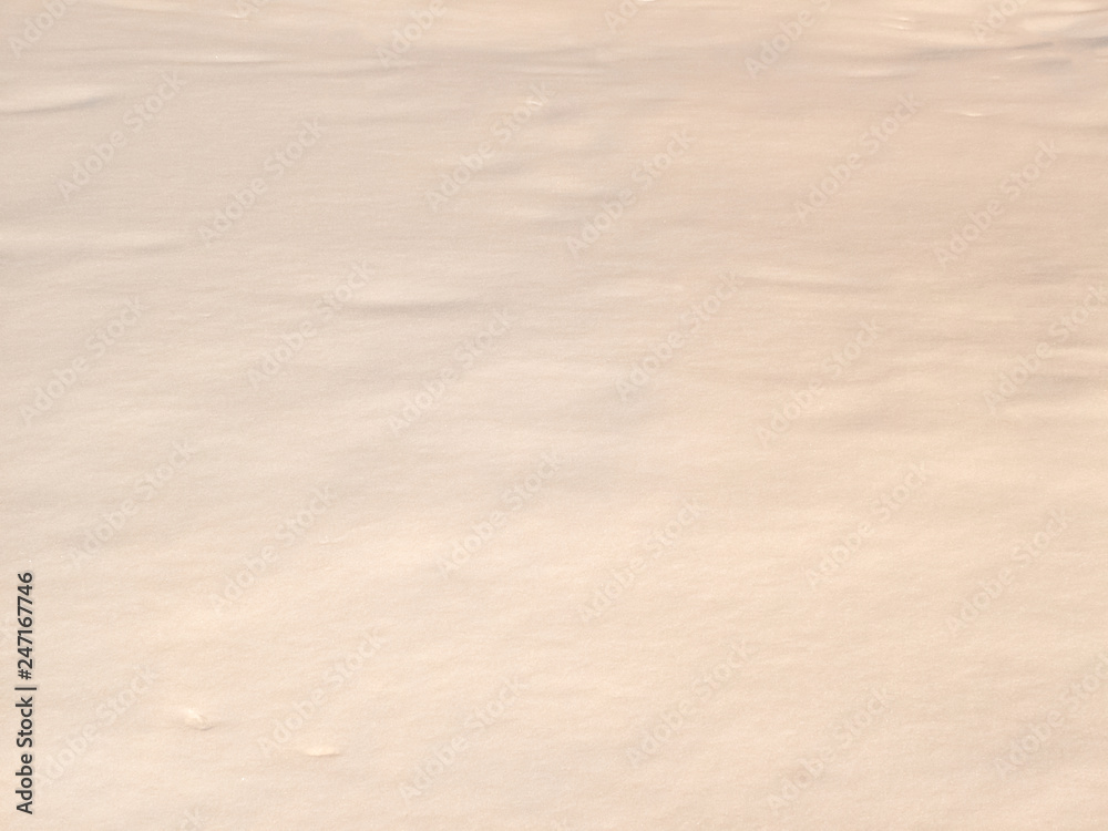 Shadows and patterns on the surface of snow Shadows and patterns on the surface of snow