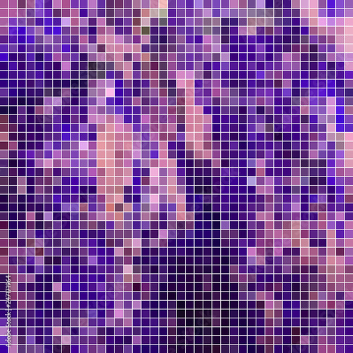 abstract vector square pixel mosaic background