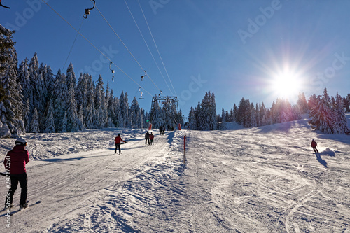Sunny day at Boedele Ski Resort photo