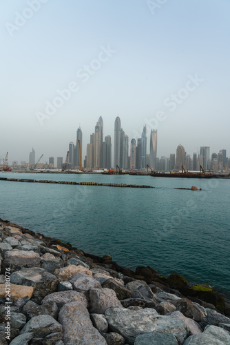 Dubai skyline city  United arabic emirates  travel photography 2019