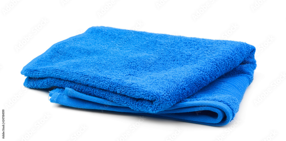 Towel isolated on white background Towel isolated on white background