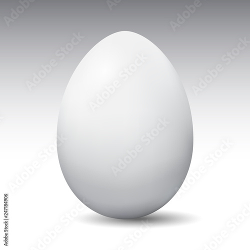 vector image of eggs on a white background, easter egg