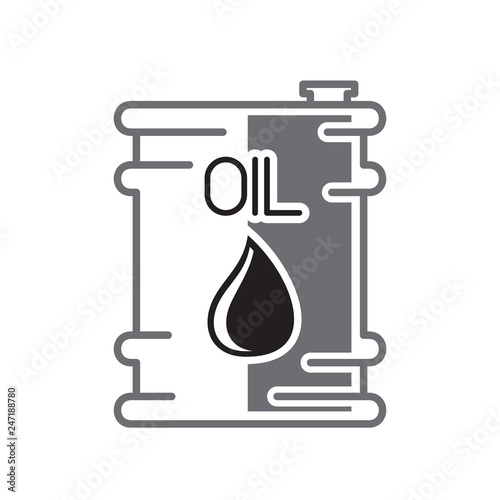 Oil product icon on white background for graphic and web design, Modern simple vector sign. Internet concept. Trendy symbol for website design web button or mobile app