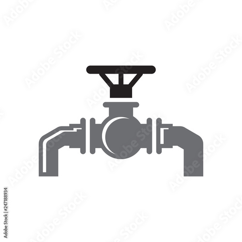 Oil refining industry icon on white background for graphic and web design, Modern simple vector sign. Internet concept. Trendy symbol for website design web button or mobile app