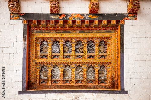 Window in Bhutan photo