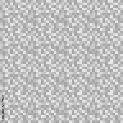 Pixels Seamless Pattern - Gray pixelated pattern design photo