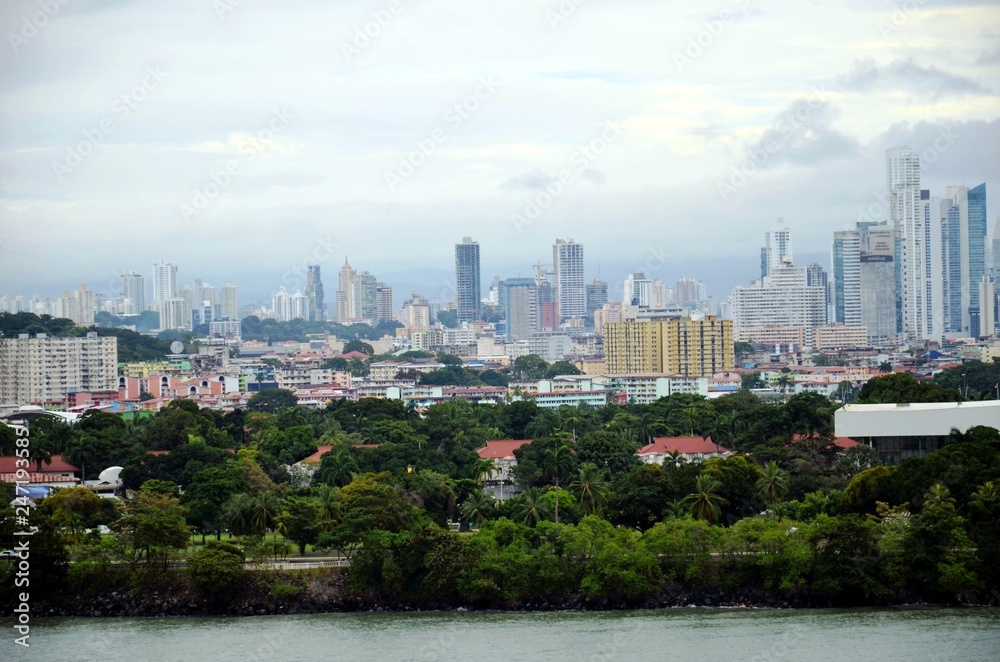 Fototapeta premium Panoramę Panamy