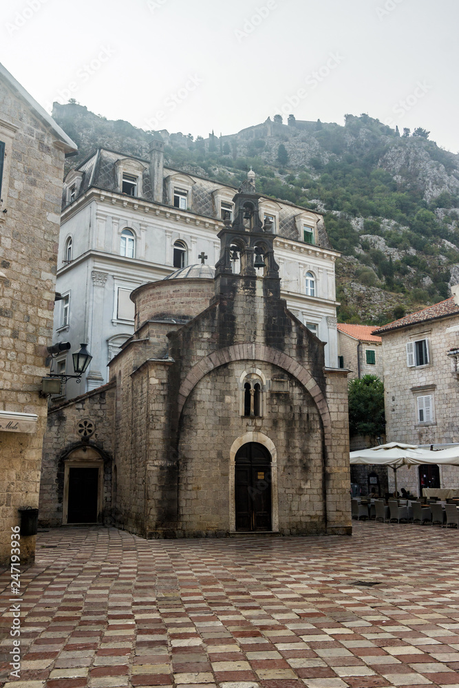 St. Luke church, orthodox and catholic church, Kotor, Montenegro