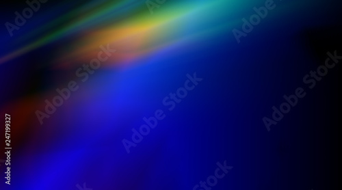 abstract rainbow colorful rays leaks overlay background