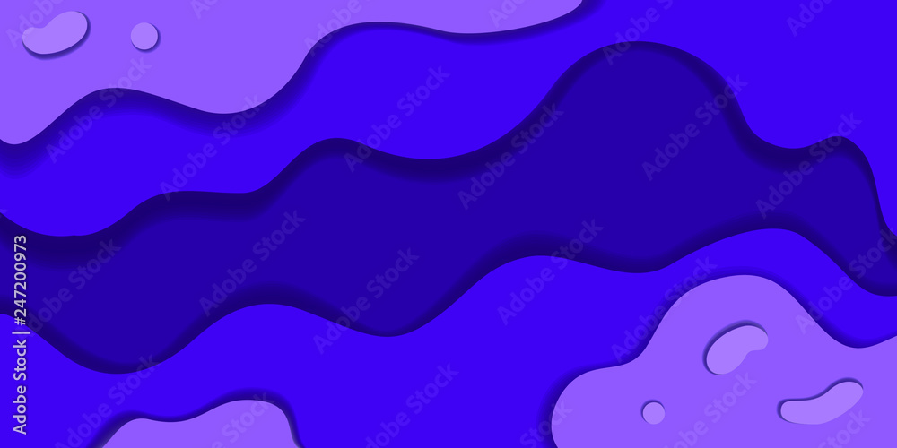 Stylish vector background in the form of a paper wave. Stylish vector background in the form of a paper wave.