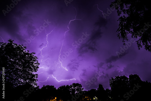 Gewitter über badenwürtemberg böblingen
