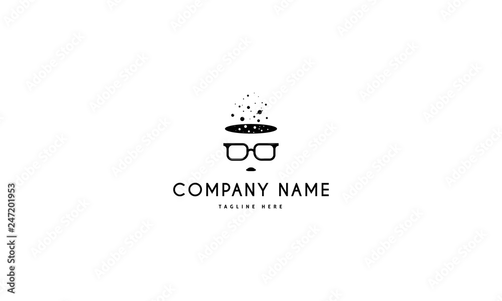 Universe of Mind Vector logo.