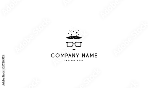 Universe of Mind Vector logo.
