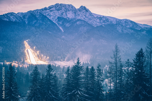 Winter panorama of Zakopane © Henryk Sadura