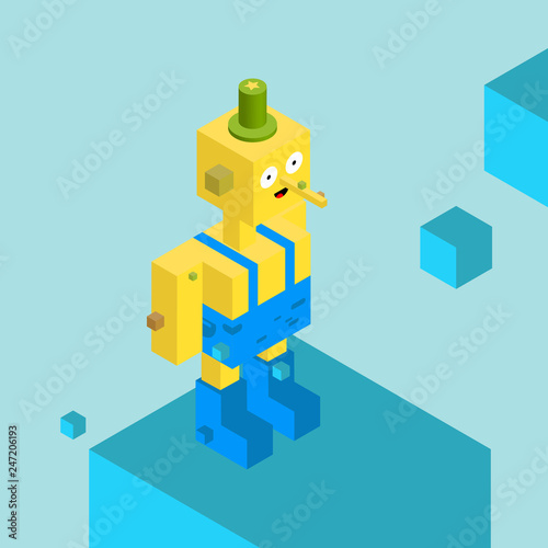 Pinocchio Isometric
