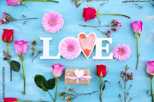 Valentine's day background ...