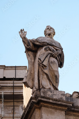 Blessed Gioacchino Piccolomini by Andrea Fucigna, San Marcello al Corso church in Rome, Italy  photo