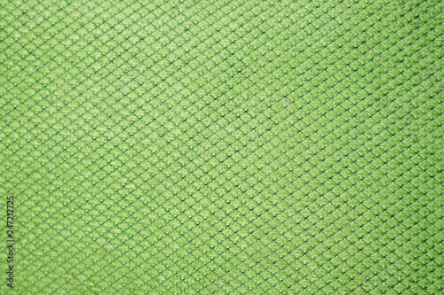 green fabric textured background