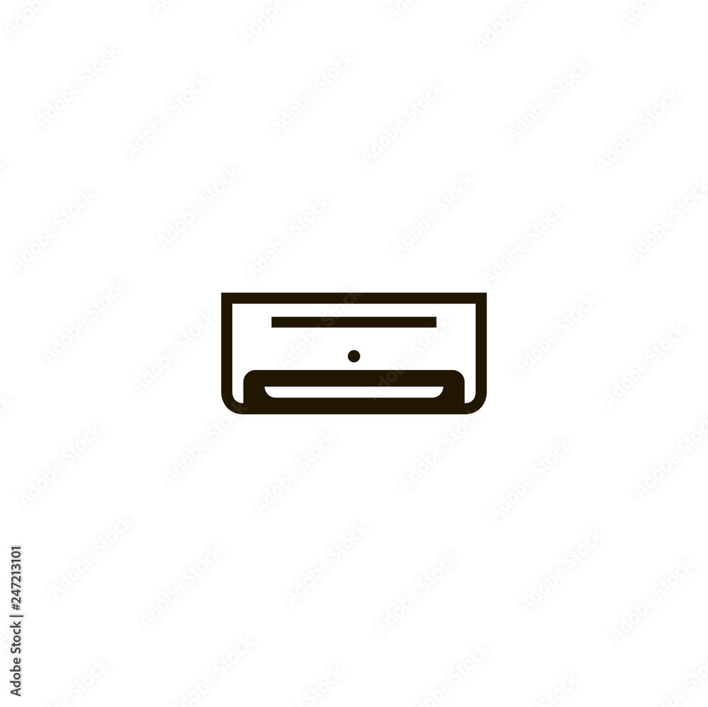 air conditioner icon vector. air conditioner vector design. sign design. flat style. Vector EPS 10 air conditioner icon vector. air conditioner vector design. sign design. flat style. Vector EPS 10