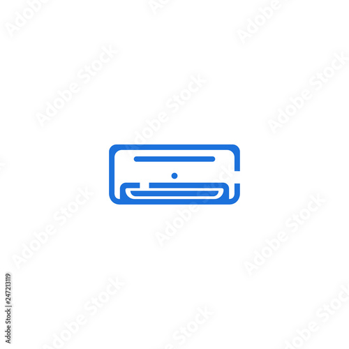 air conditioner icon vector. air conditioner vector design. sign design. flat style. Vector EPS 10