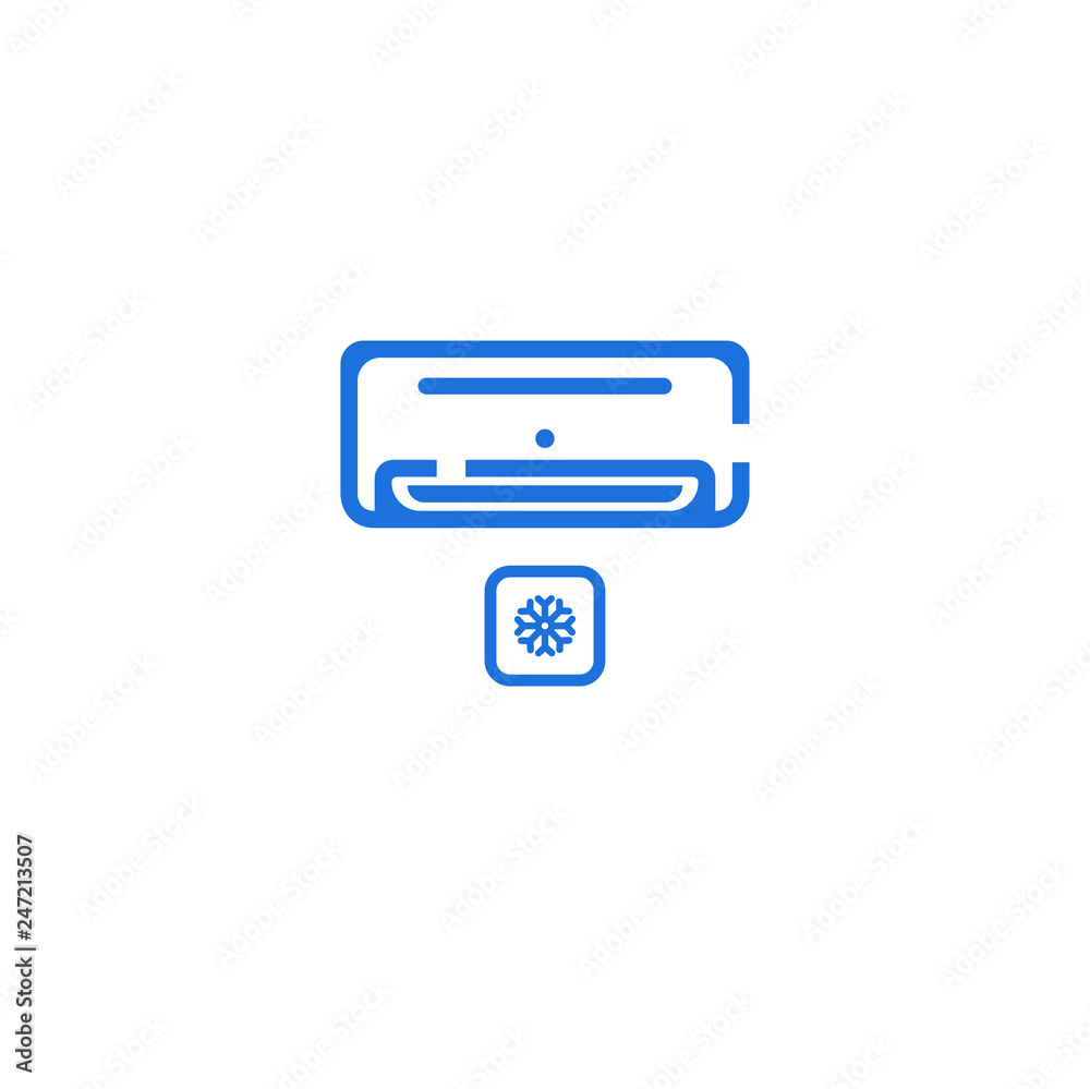 air conditioner snow icon vector. air conditioner snow vector design. sign design. flat style. Vector EPS 10 air conditioner snow icon vector. air conditioner snow vector design. sign design. flat style. Vector EPS 10