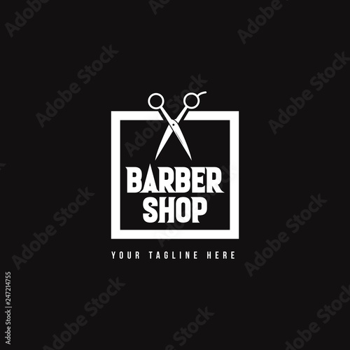 Barber Shop logo vector template